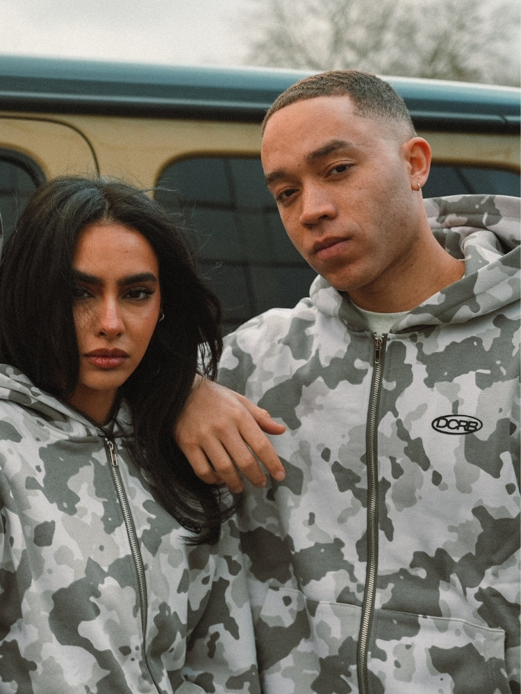 Cremallera de camuflaje DCRB