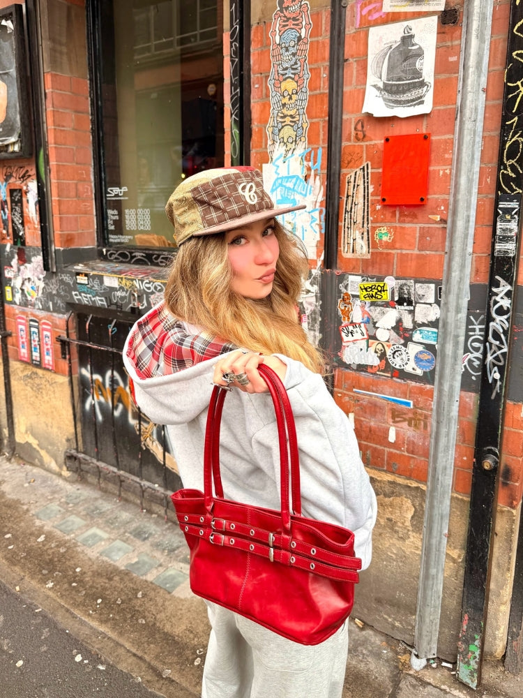 Cremallera a cuadros del revés de DCRB