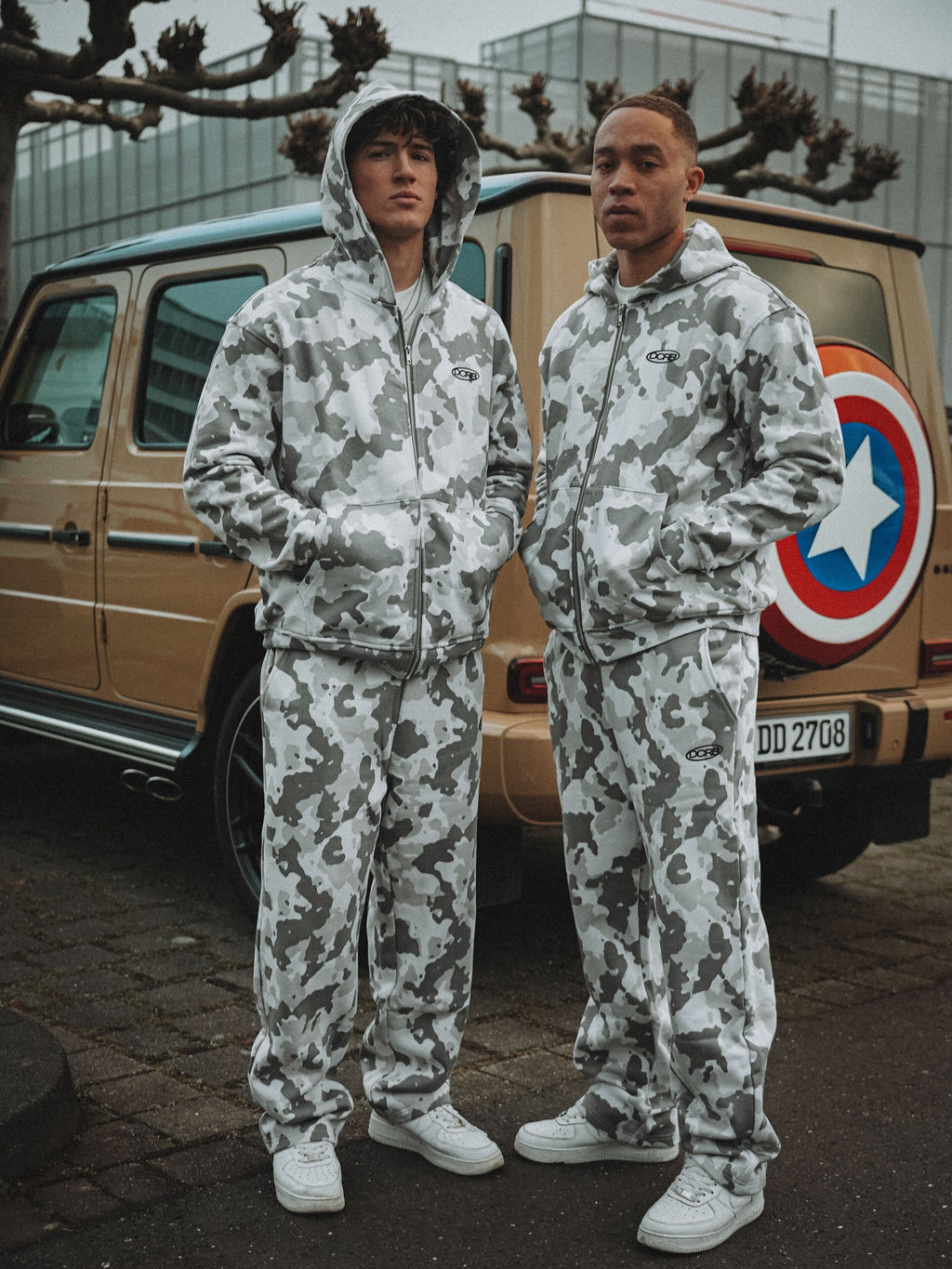 Conjunto de chándal de camuflaje