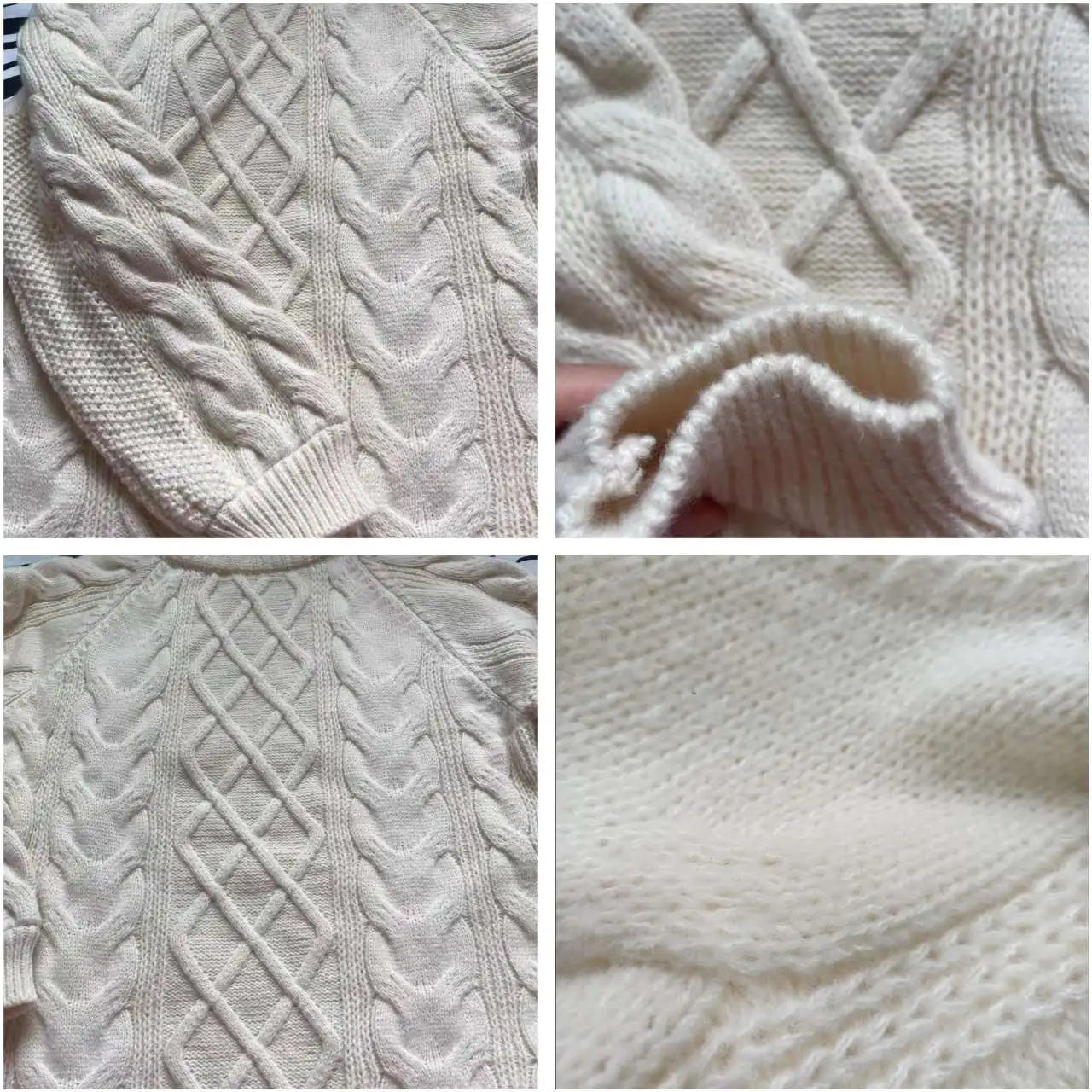 Suéter cuello alto cálido, estilo coreano, manga larga para otoño e invierno