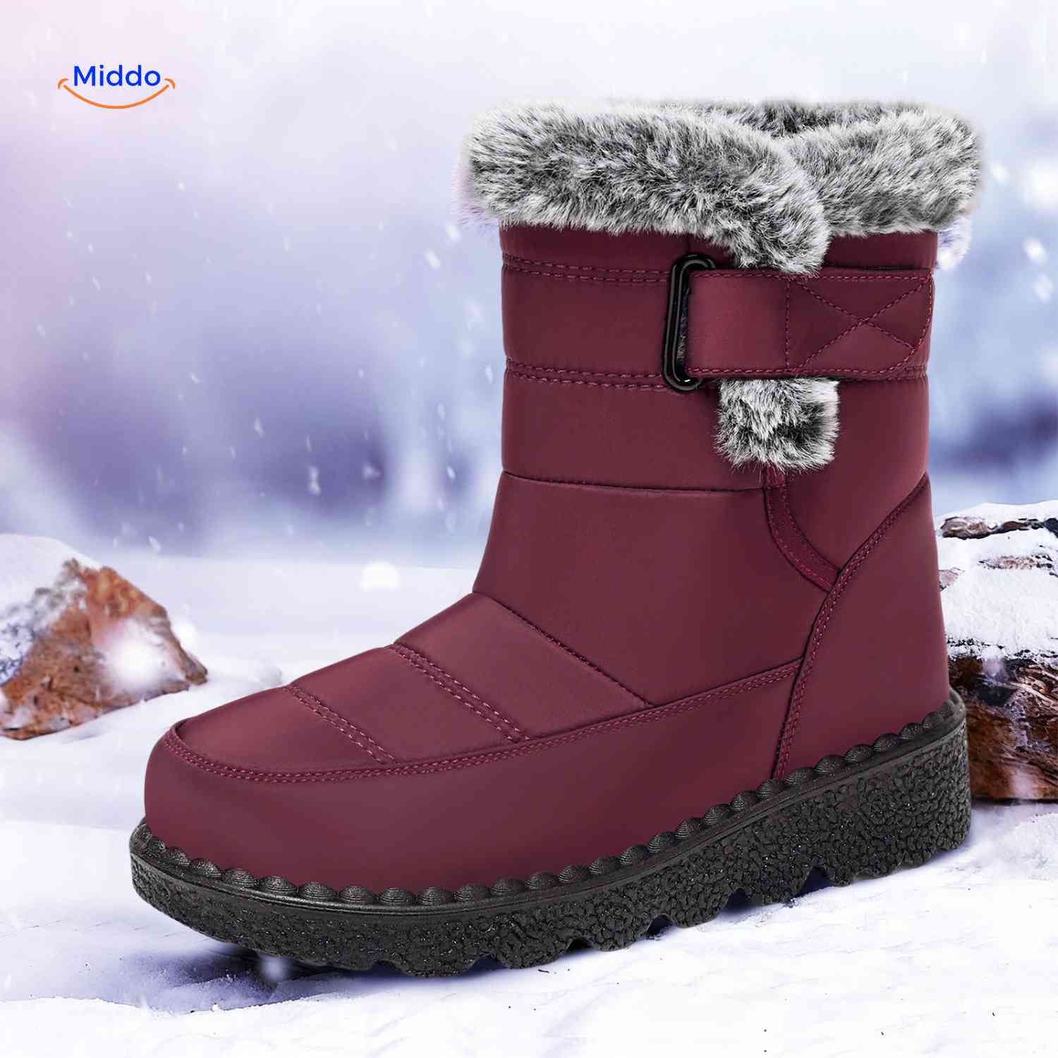 Botas SnowLuxe™ | Cálidas, antideslizantes y cómodas para el invierno