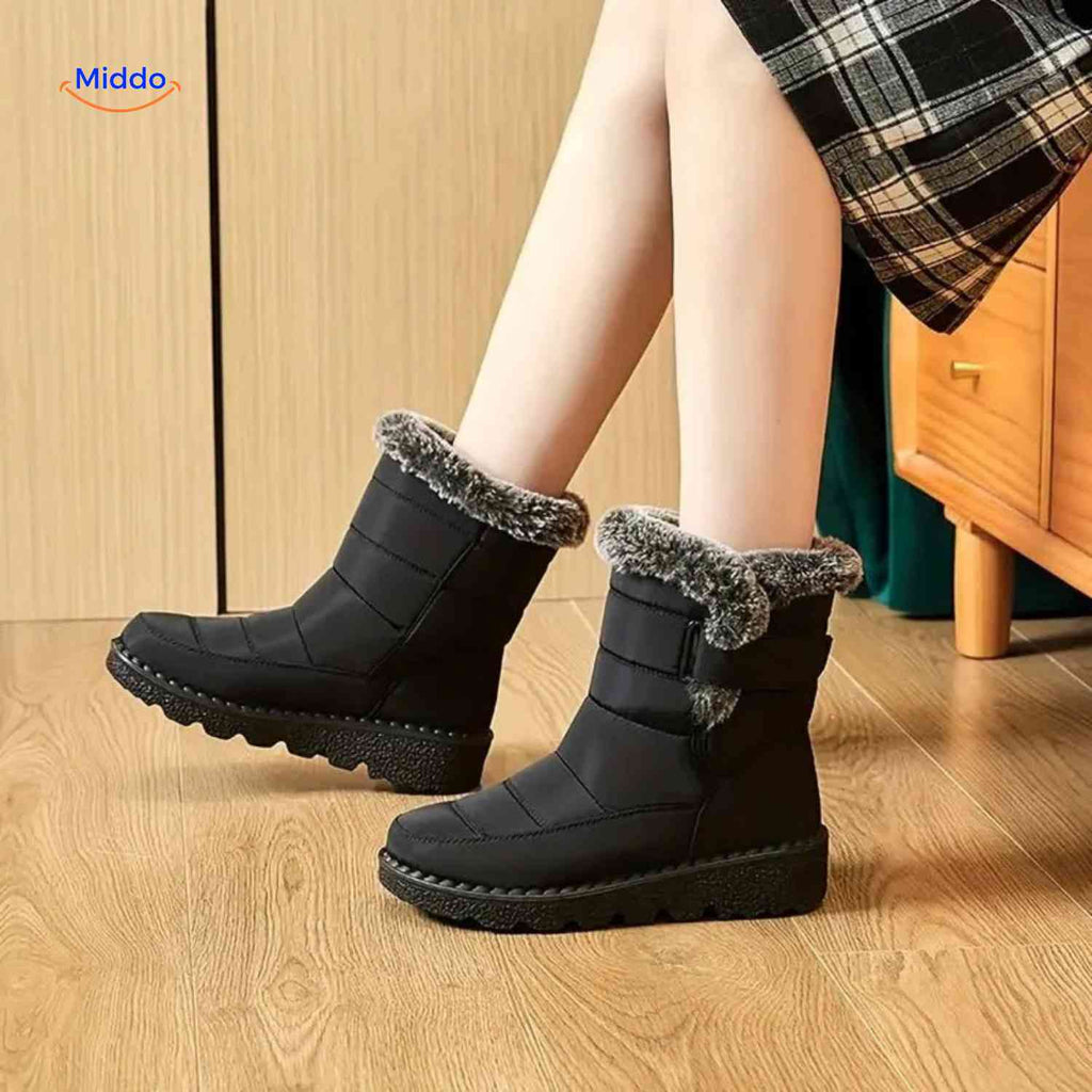 Botas SnowLuxe™ | Cálidas, antideslizantes y cómodas para el invierno