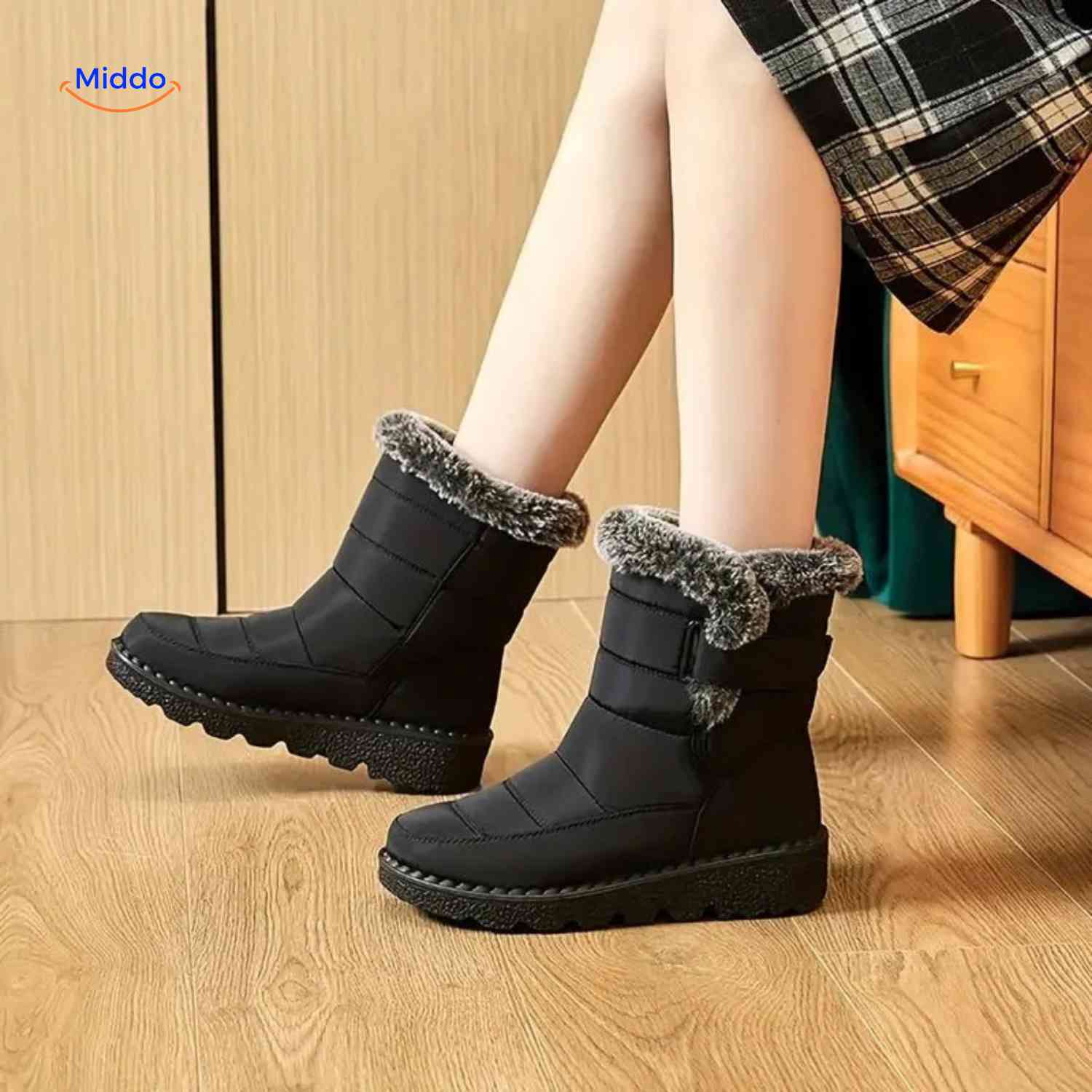 Botas SnowLuxe™ | Cálidas, antideslizantes y cómodas para el invierno